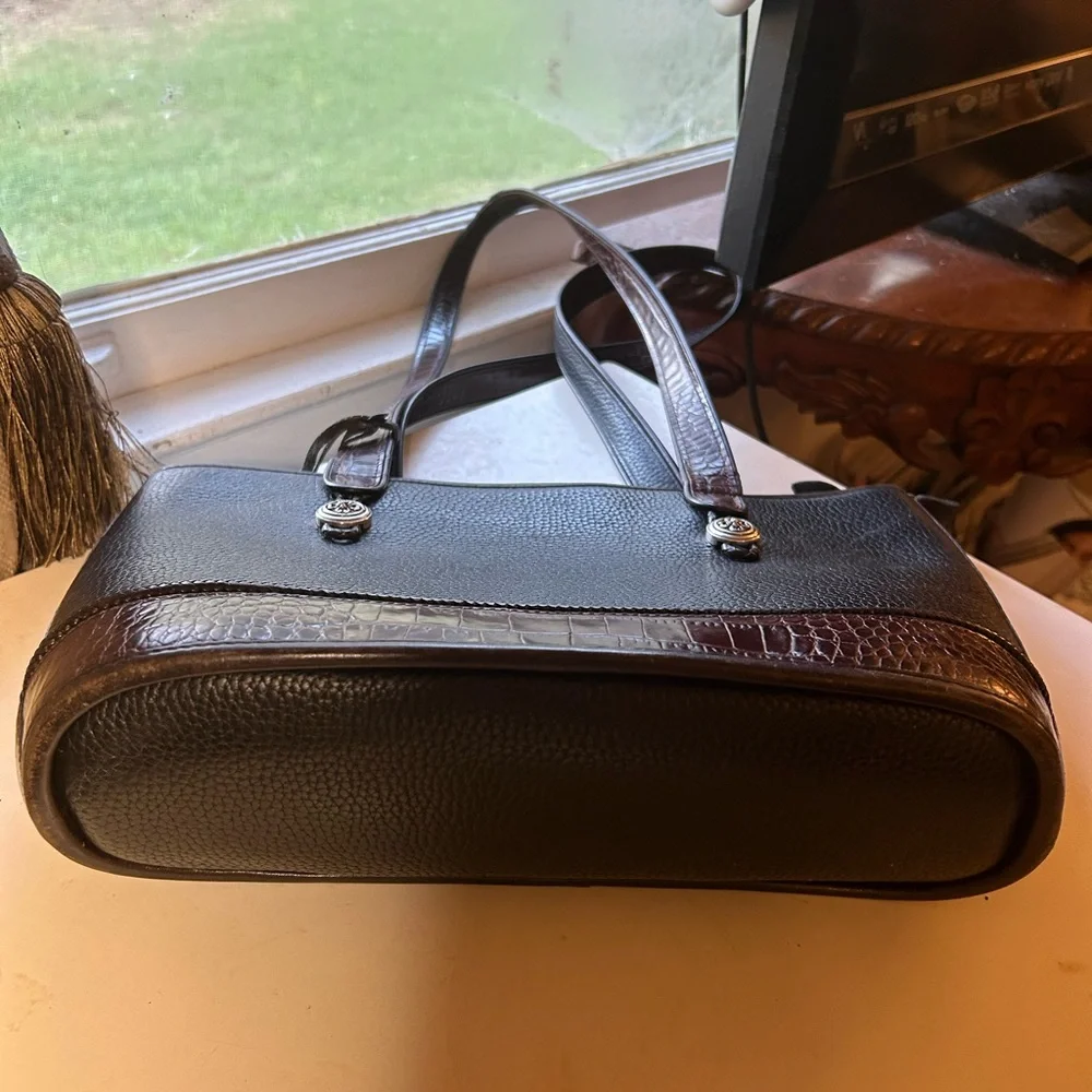 Brighton Black and Brown Classic Tote - Picture 5 of 6